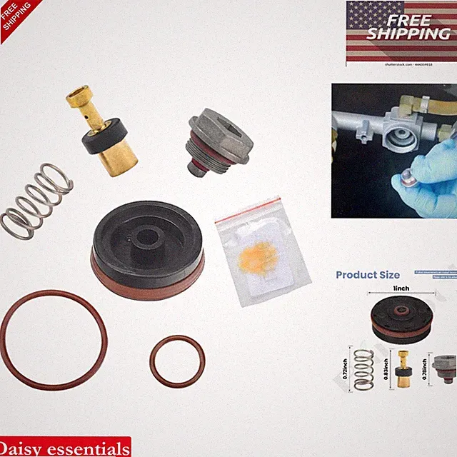 Air Compressor Regulator Repair Kit for Craftsman Porter Cable Dewalt Black D...