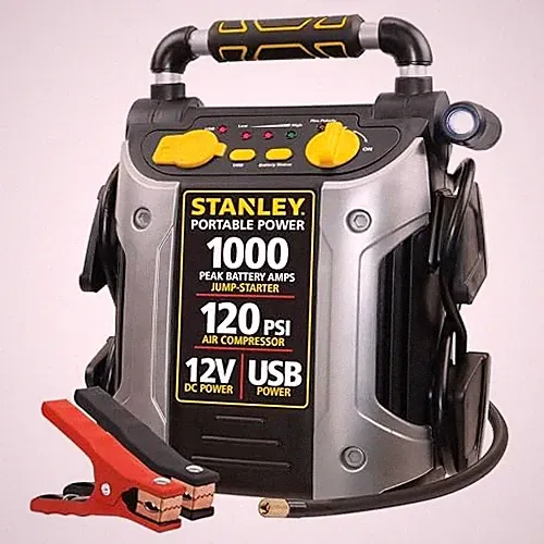 STANLEY 1000 PEAK AMP AUTOMOTIVE JUMP STARTER PORTABLE POWER - - Scratch & Dent