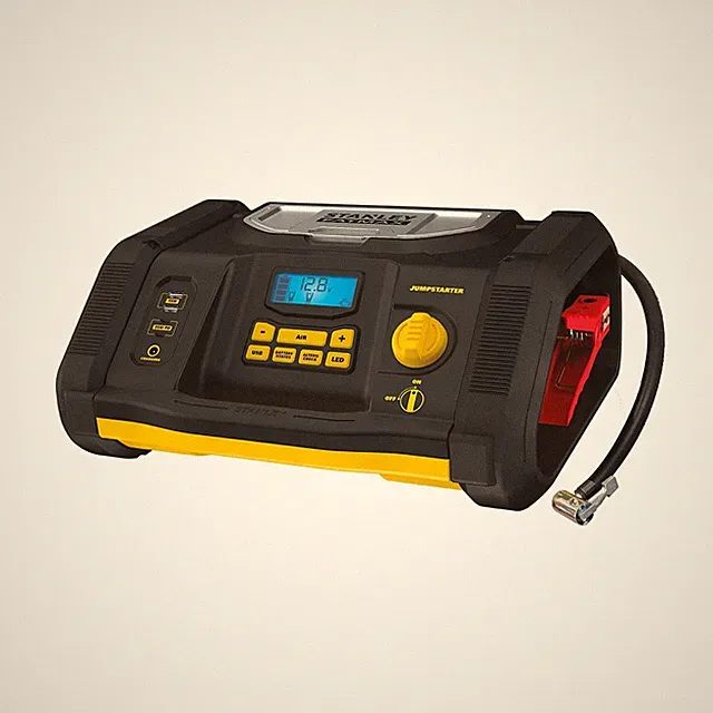 Stanley Fatmax 1200 Amp Jump Starter with Air Compressor & USB Power